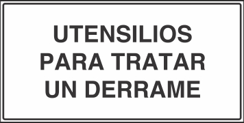Utensilios para Tratar un Derrame (BP-0065)