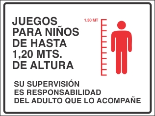 Juegos Para Niños de Hasta 1,20 MTS. De Altura (EPI-007)