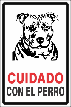 Cuidado con el Perro (UV-008)