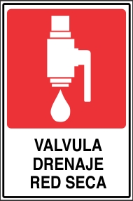 Válvula Drenaje Red Seca (EDI-0010)