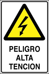 Peligro Alta Tensión (EDI-0028)
