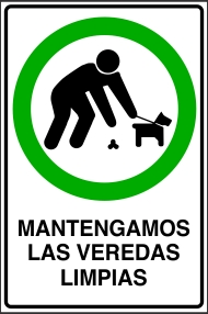 Mantengamos Las Veredas Limpias (EDI-0038)