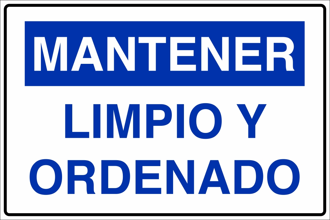 Mantener Limpio y Ordenado (EDI-0061)