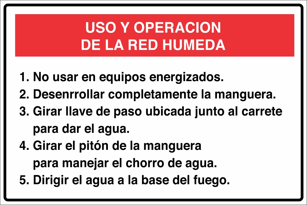 Uso y Operación De La Red Húmeda (EDI-0063)