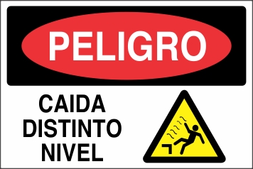 Peligro Caída Distinto Nivel (ST-0042)