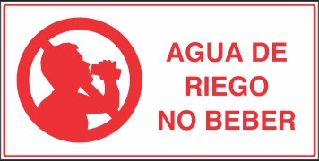Agua de Riego no Beber (BP-0033)